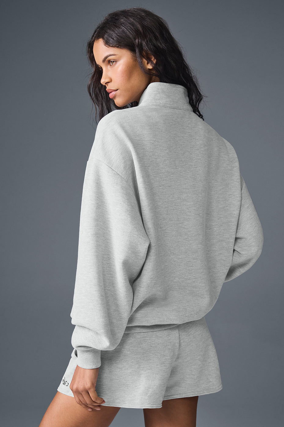 Accolade 1/4 Zip Pullover - Athletic Heather Grey - Image 4