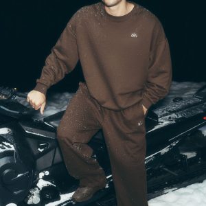 Accolade Straight Leg Sweatpant - Espresso