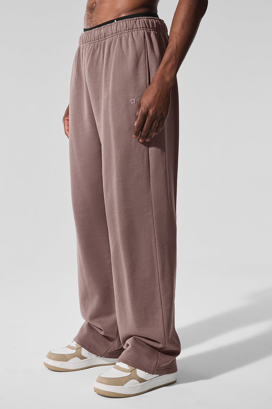 Accolade Straight Leg Sweatpant - Mushroom - Image 3
