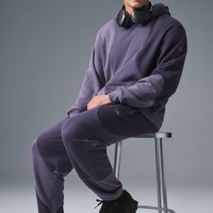 Make Waves Sweatpant - Italian Plum Tonal