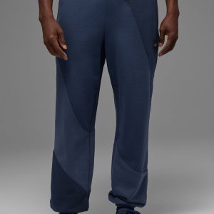 Make Waves Sweatpant - Navy Tonal