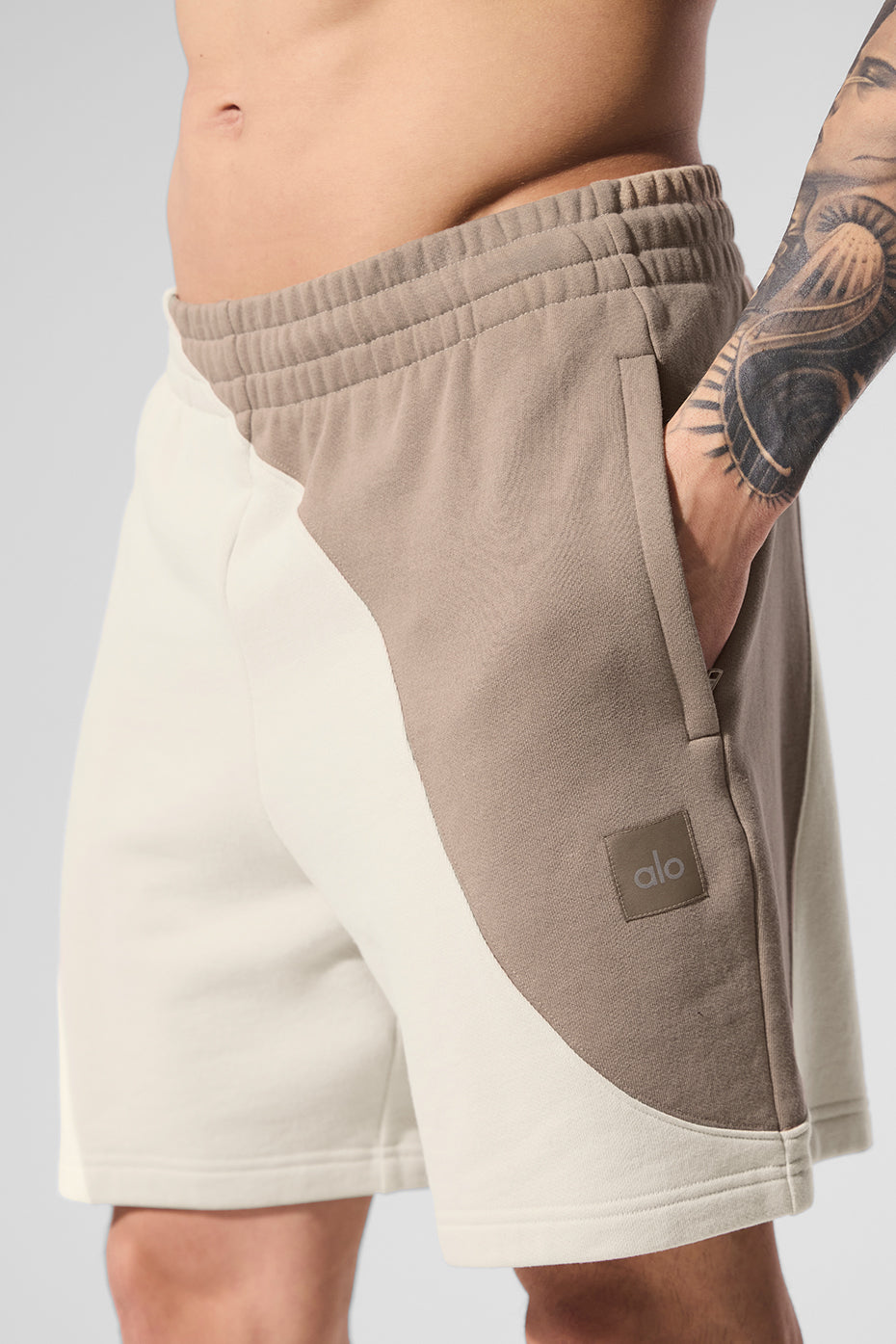 7 Make Waves Short - Ivory/Bone/Gravel - Image 5