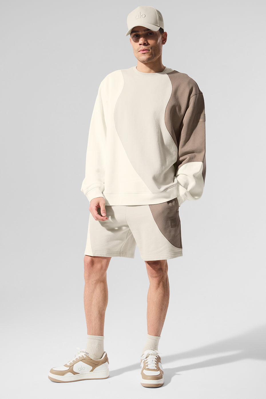 7 Make Waves Short - Ivory/Bone/Gravel - Image 6