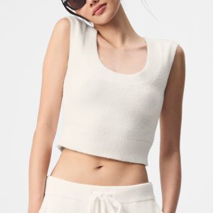 Snuggle Up Sweater Short Sleeve - Ivory