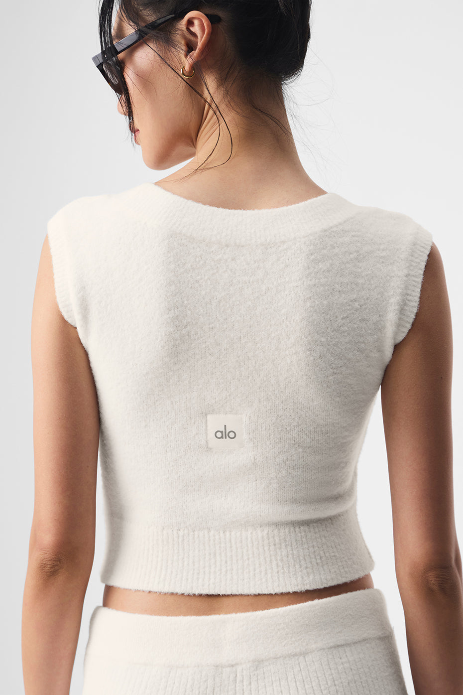 Snuggle Up Sweater Short Sleeve - Ivory - Image 4