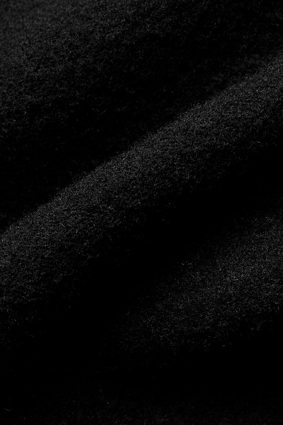 Seamless Winter Warm Plush Cropped Short Sleeve - Black - Image 5