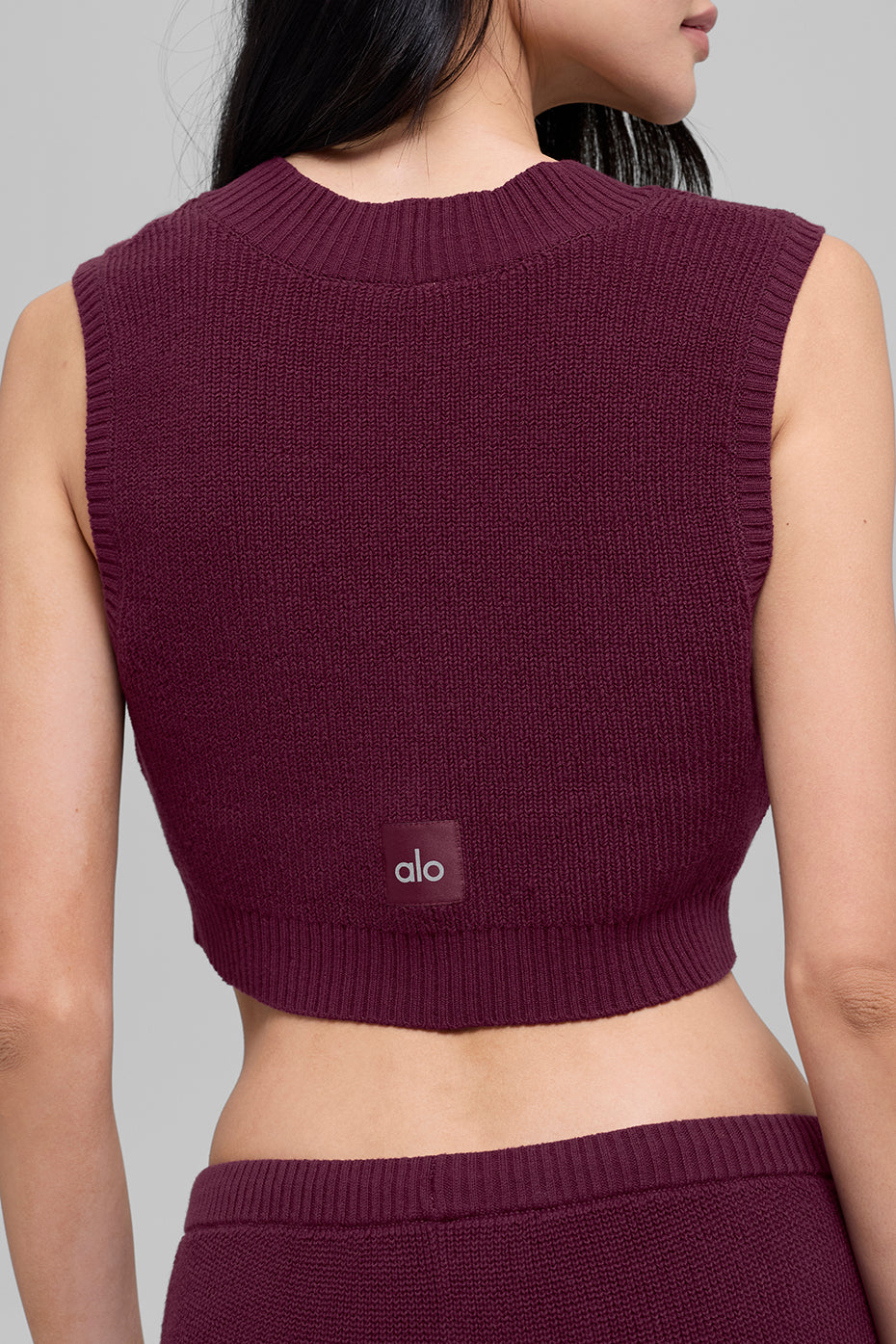 Supernatural Sweater Tank - Burgundy - Image 2