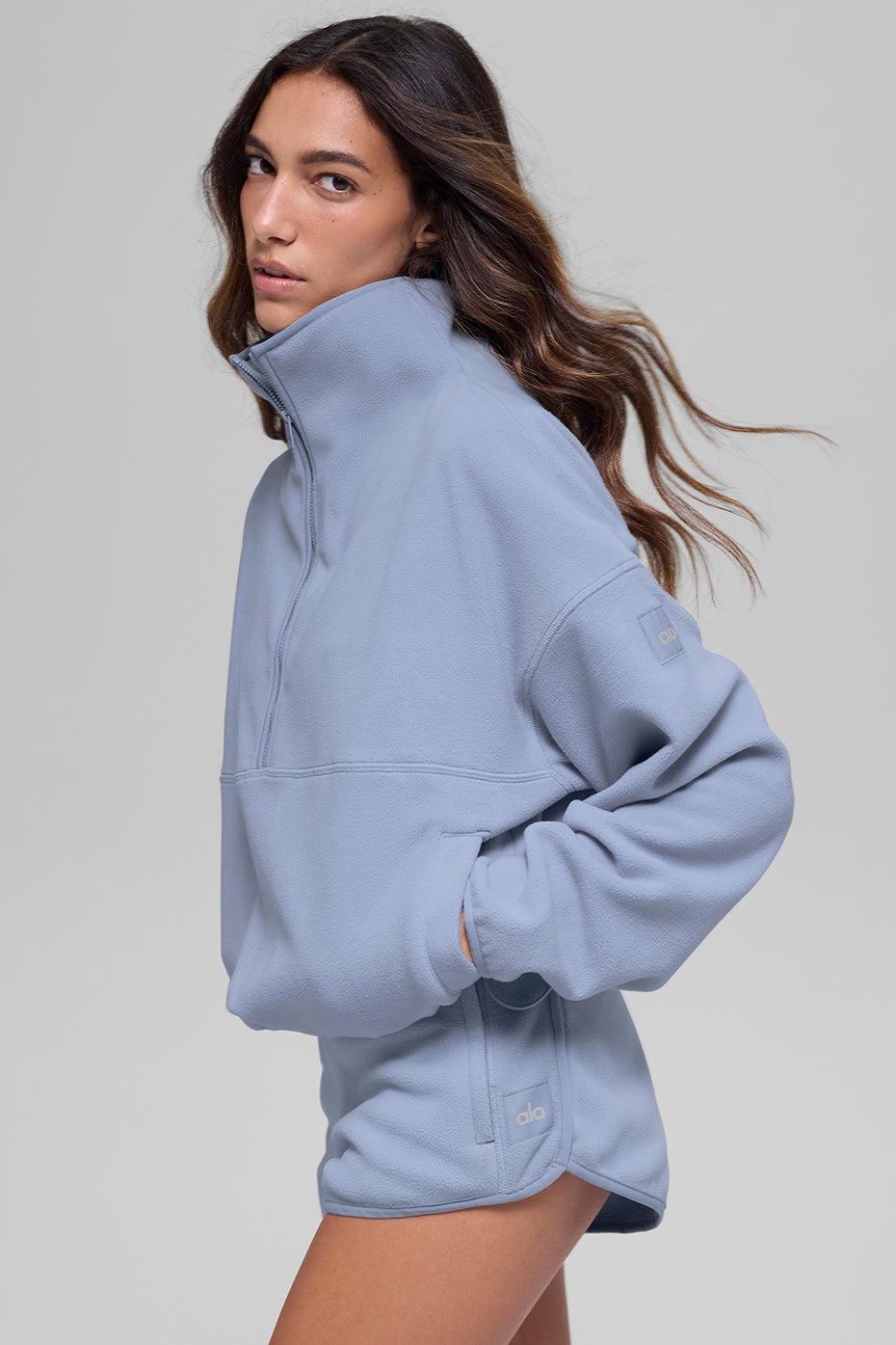 Polar Fleece Retreat Cover Up - Winter Frost - Image 4