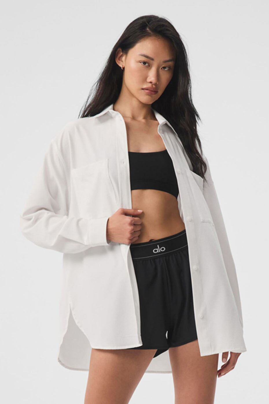 Dreamscape Button Down Long Sleeve - White - Image 2