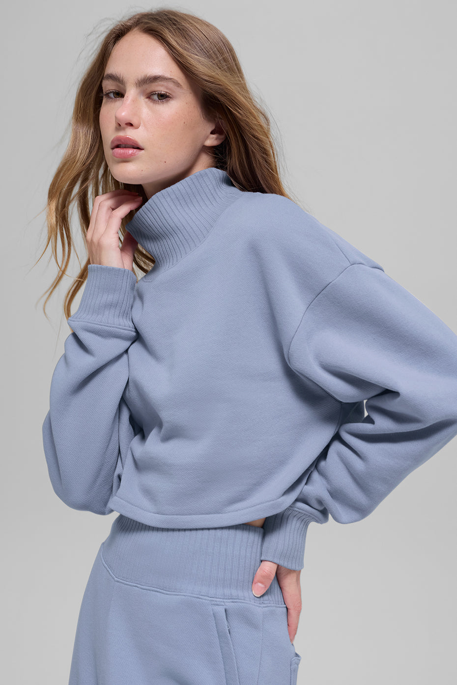 Cropped Serenity Coverup - Winter Frost - Image 3