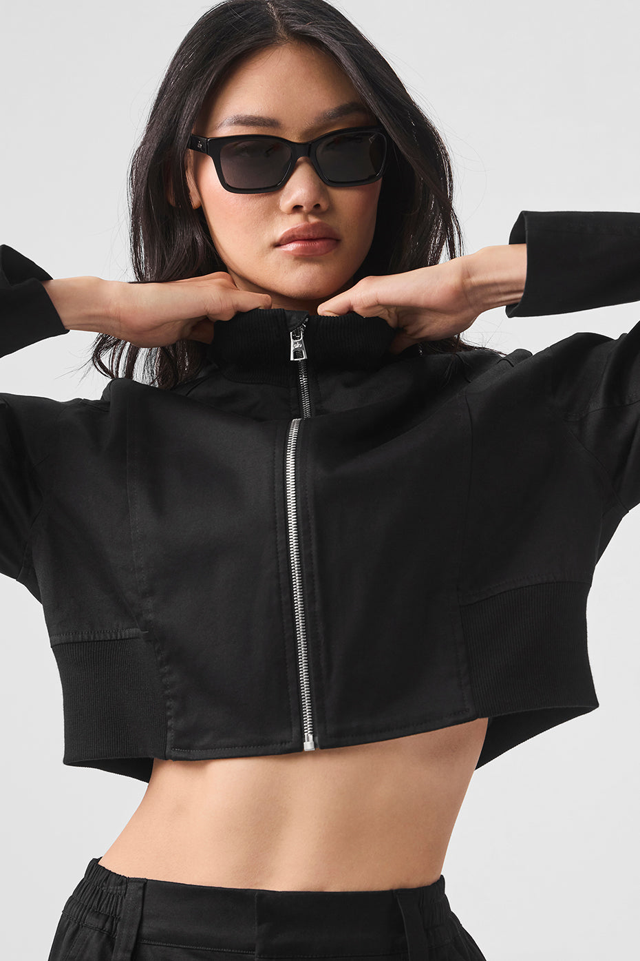 Night Out Cargo Jacket - Black - Image 4