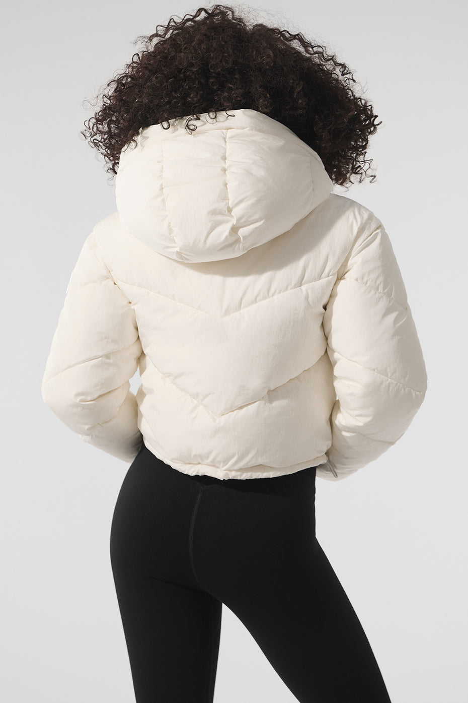 Glacier Puffer - Ivory - Image 3