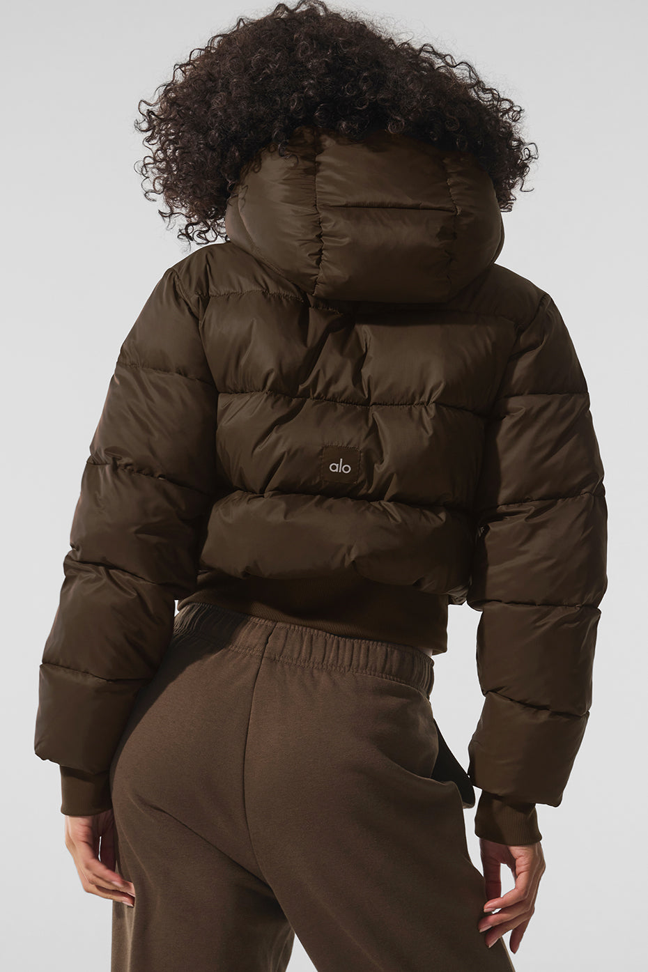 Foxy Puffer Jacket - Espresso - Image 3