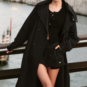 Daybreak Long Coat - Black