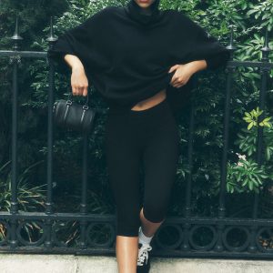 Alosoft High-Waist Iconic 90's Capri - Black