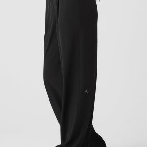 Mid-Rise Showdown Trouser - Black