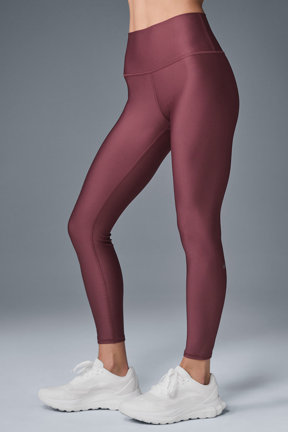 Airlift Winter Warm High-Waist Legging - Burgundy Truffle - Image 5