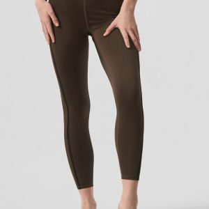Airlift High-Waist 7/8 Line Up Legging - Espresso