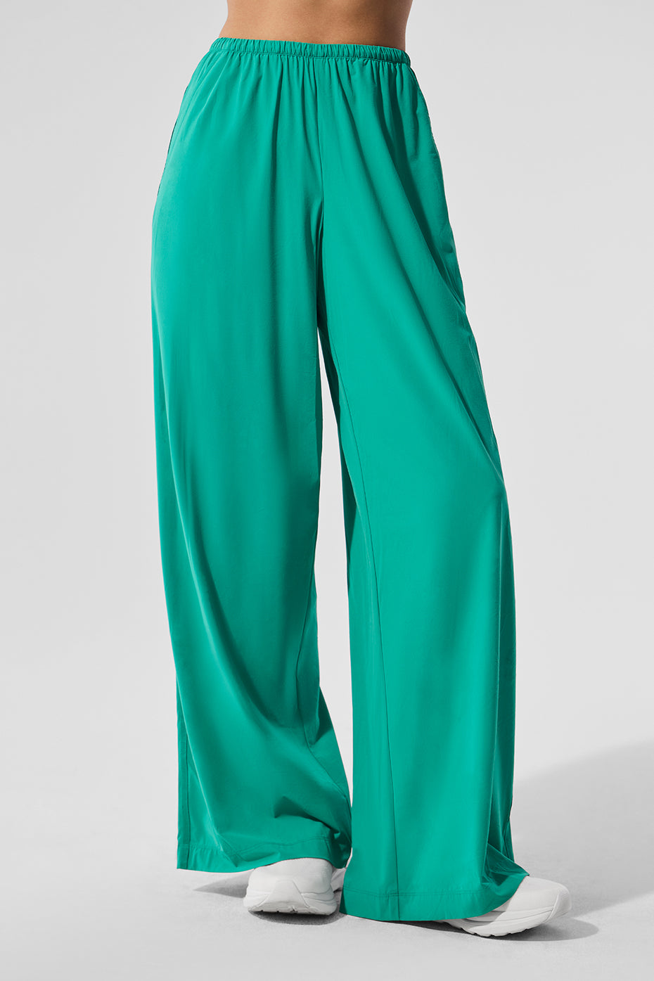 Breezy Wide Leg Pant (Long) - Spruce Green - Image 3