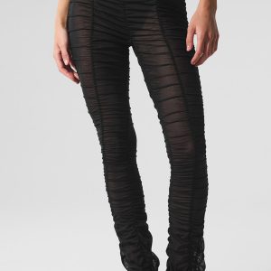 Airlift Mesh High-Waist Cherish Legging - Black