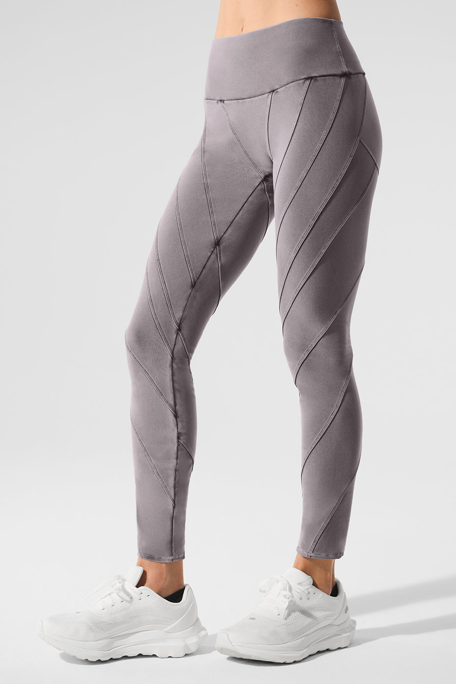 Washed Alosoft High-Waist Sunray Legging - Cool Grey Wash - Image 3