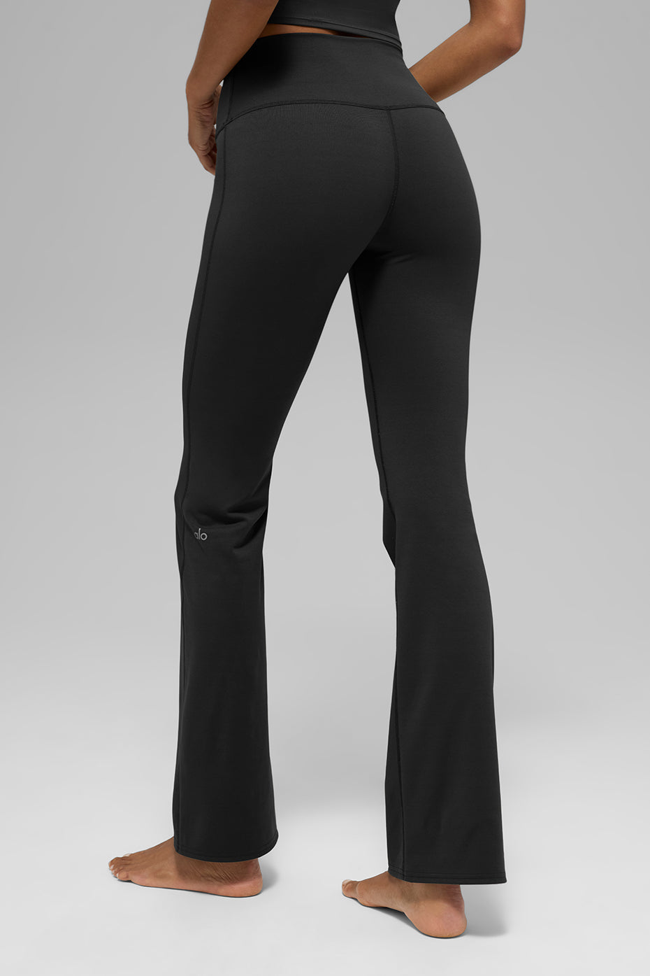 ALO Softsculpt High-Waist Bootcut Legging - Black - Image 4