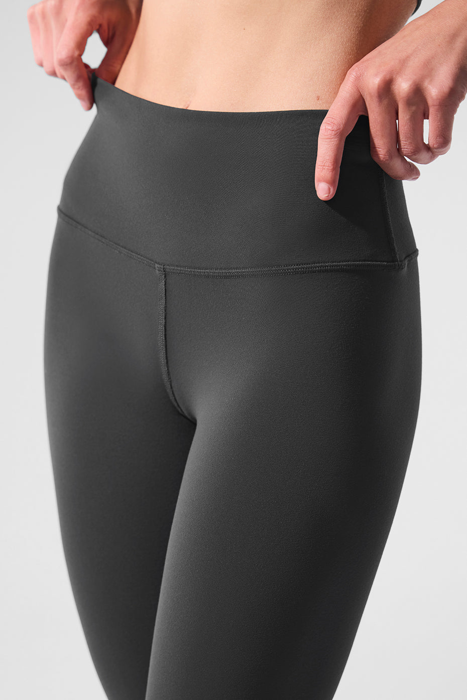 High-Waist Airbrush Legging - Anthracite - Image 4
