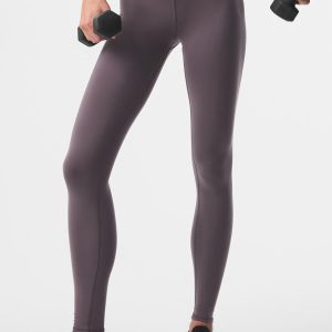 High-Waist Airbrush Legging - Raisinette