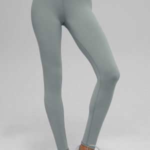 High-Waist Airbrush Legging - Lunar Grey