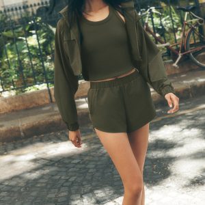 Playmaker Dolphin Short - Green Olive