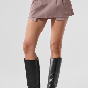 Good Days Mini Skirt - Mushroom