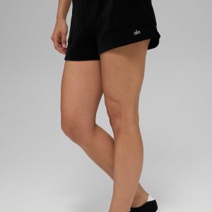 Micro Corduroy On Duty Short - Black