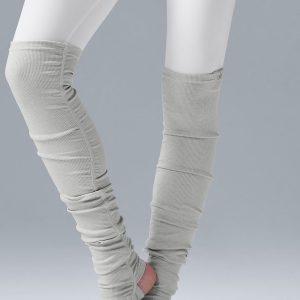 Goddess Leg Warmer - Dove Grey Heather