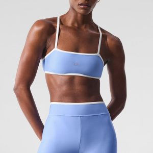 Airlift Charger Bra - Crystal Clear Blue/White